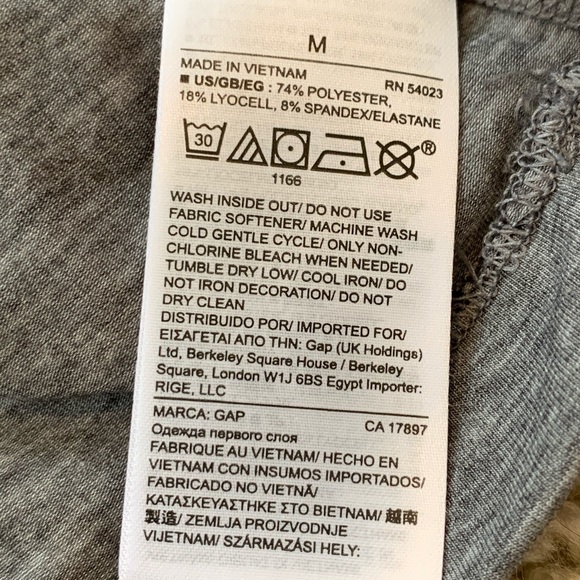 Gap, Grey Tank Top - Picture 2 of 4